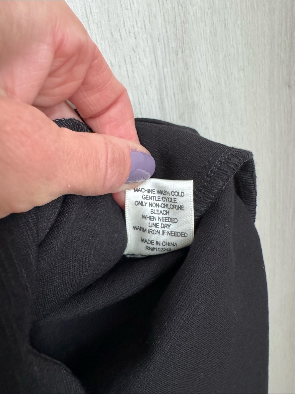 Skies Are Blue Black Scallop Hem Mini Skirt Sz SP - Picture 8 of 9